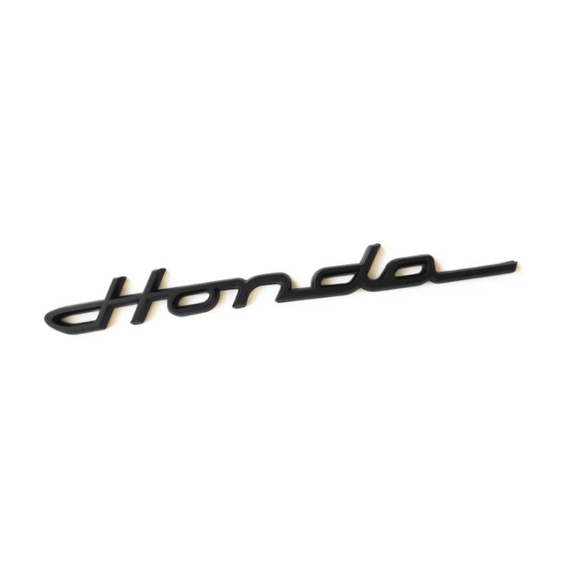 Bookwarm1個互換性がある Honda クラシック エンブレム メッキ 筆記体 215mm×23mm