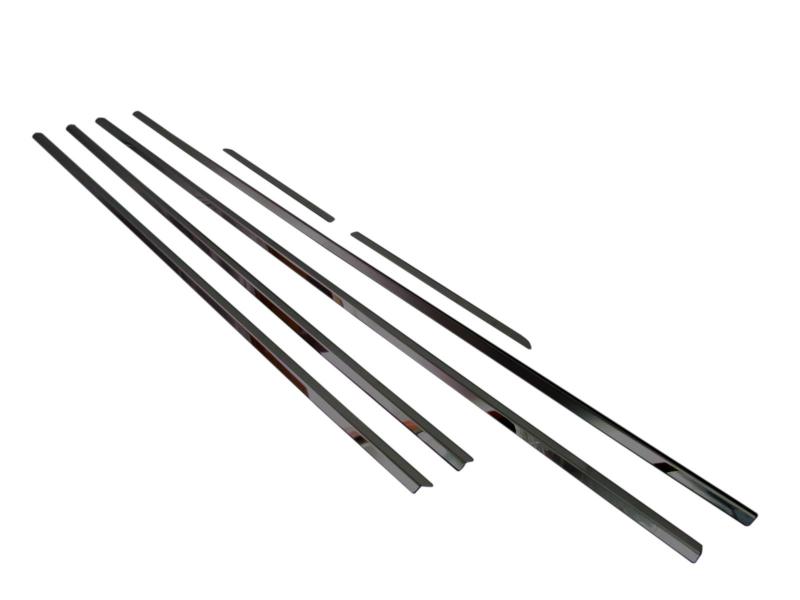 Rakuten - BRIGZ プリウス ZVW 30系 超鏡面ブラックメッキステンレスウィンドウモール 6PC WILA-084 4897