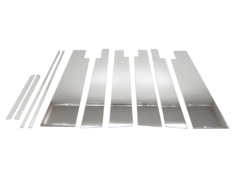 BRIGZ ステップワゴンスパーダ RK5 RK6 超鏡面ステンレスメッキピラーパネル 標準バイザー有用 10PC PIL-SIL-215 RK5 RK6 K5 K6 5 6 ステップワゴン スパーダ 29699