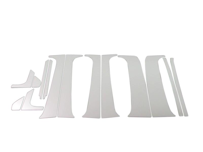 BRIGZ ワゴンR MH21S MH22S 超鏡面ステンレスメッキピラーパネル 14PC バイザー無用 PIL-SIL-386 MH MH21 MH22 H21 H22 21 22 ワゴン R..