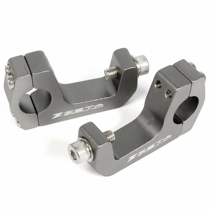 ジータレーシング(ZETA RACING) スタンダード径(22.2mm)バー用 ハンドガードマウント Uクランプタイプ ..
