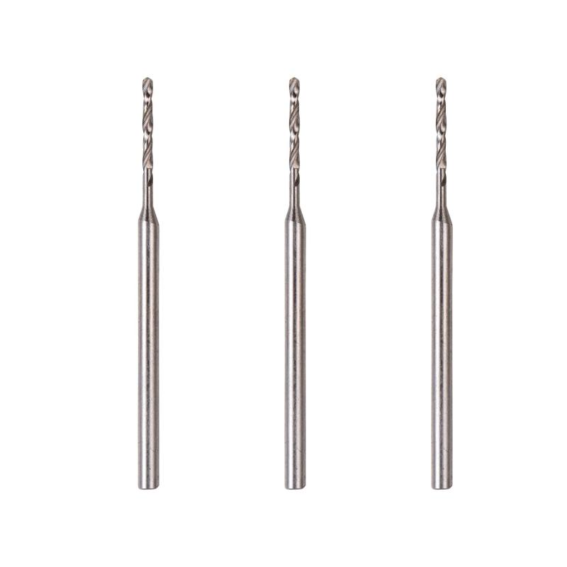 樂天商城 - プロクソン(PROON) 小径ドリル3本 ドリル径1.2mm 軸径2.35mm No.28864