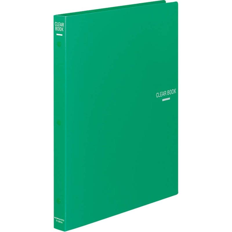 Rakuten - コクヨ ファイル クリヤーブック 替紙式 A4縦 30穴 緑 ラ-320G
