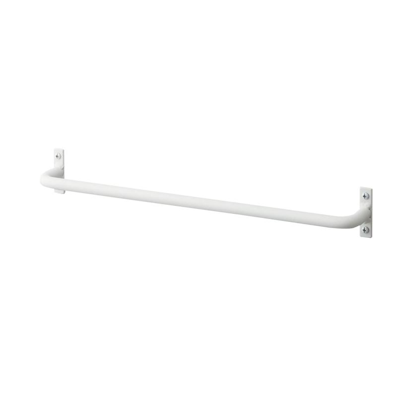 乐天商城 - SANEI(サンエイ) タオル掛け アイアンバー 365mm 日本製 ホワイト耐荷重3.0kg W5717-365-W