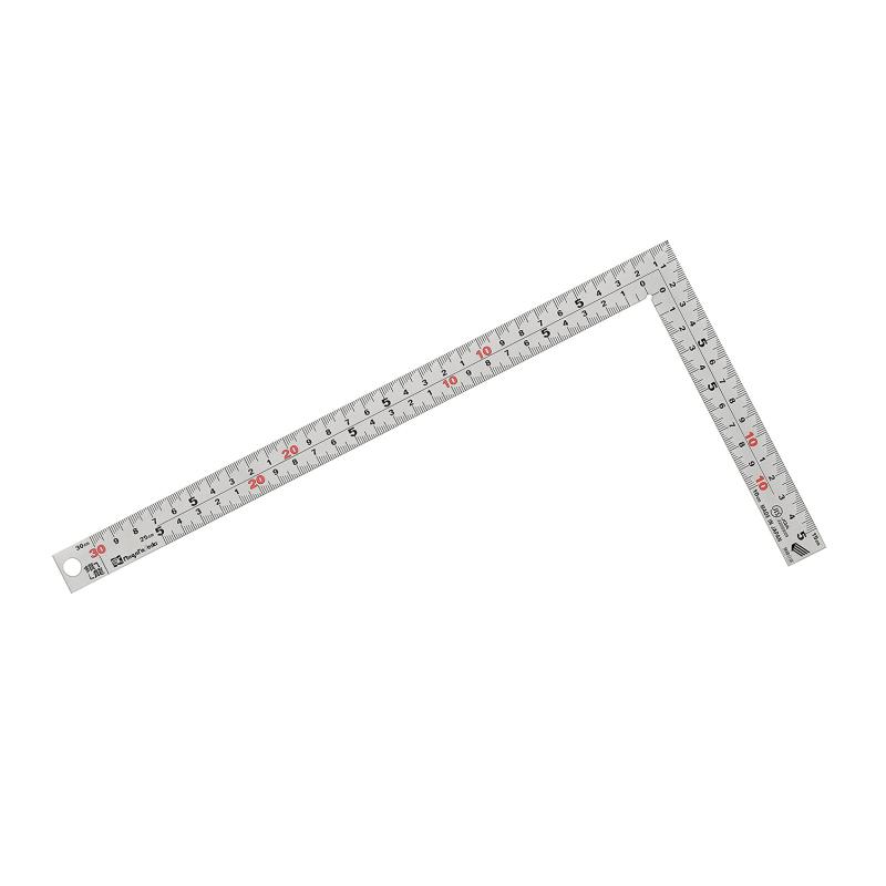 Rakuten - 新潟精機 SK 日本製 シルバー曲尺 銀龍 快段目盛 厚手広巾 30cm -30KD