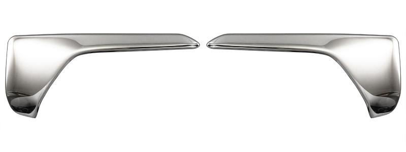 BRIGZ OXカスタム JF5 JF6 超鏡面ステンレスメッキフロントバンパーガーニッシュ 2PC FRO－ETC－MID－066 JF 5 JF 6 NBOX エヌボックス..