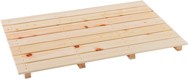Drainboard - 池川木材 すのこ 桧 多目的すのこ 850 7枚打 約85×53.8cm 日本製