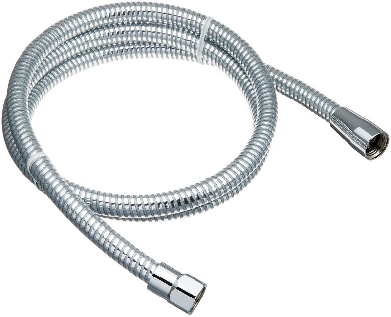 KVK ニューハイメタルホース シルバー 1.8M ZKF2N-180KVK　水栓　部品 ZKF2N-180 KVK ニューハイメタルシャワーホース1.8m（パック無）ZKF2N-180[新品]