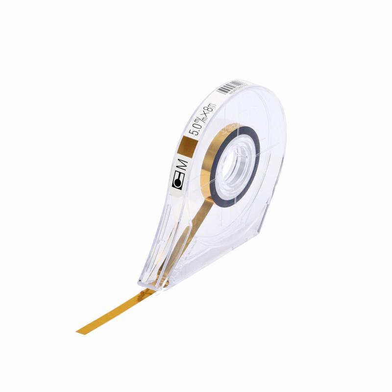 Rakuten - アイシー IC マットテープ ゴールド 5.0mm マスキングテープ ラインテープ ガイドテープ