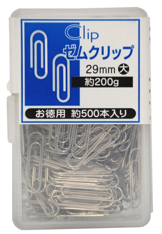 樂天商城 - 日本クリノス ゼムクリップ29mm 200g入(約500本)