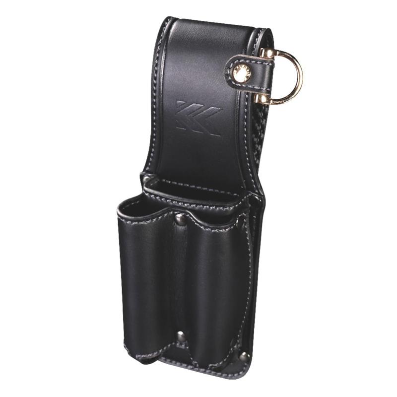 乐天商城 - フジ矢(Fujiya) カッターマーカー2段ホルダー 黒金 LIG PU LEATHER SERIES AH-13BG