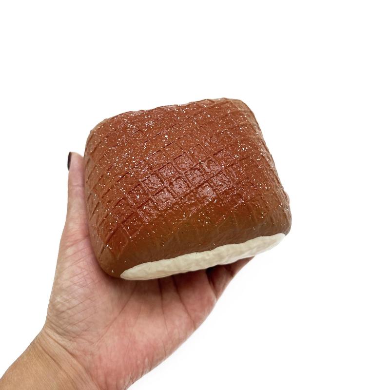 スクイーズ 低反発 エッグロール 11CMジャンボ ふわふわ 食物おもちゃ 減圧グッズ お祭り クリスマス 誕生日プレゼント お祭り景品 multibox-10169433 どしろショップ サンプル画像3