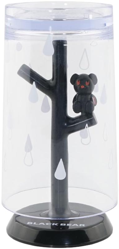 ハシーイン Hashy うがいコップ&amp;スタンド Dick Bruna ブラック・ベア コップとフィギュア付きスタンドセット 水切り 衛生的 MF-8228