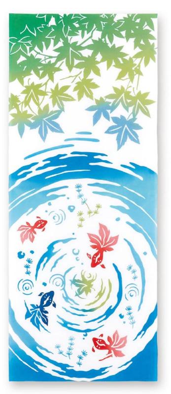 宮本 kenema 注染手ぬぐい 清涼金魚 50189 約35×90cm本体サイズ:約35×90cm本体重量:約40g素材・材質:綿100％原産国:日本