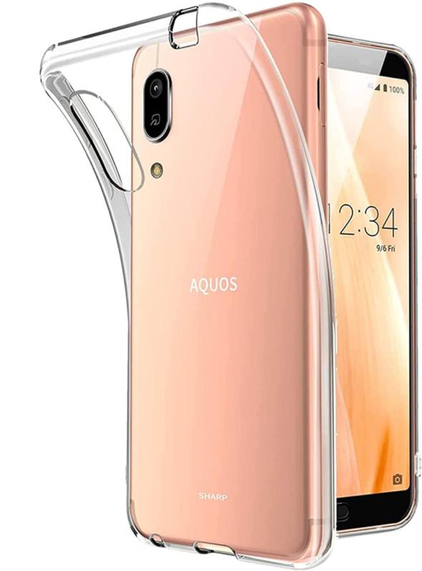 AQUOS Sense3 au shv45 docomo sh-02m /Sense3 Lite SH-RM12/ Android e /Sense3 basic専用クリア ソフト シリコン TPU 保護ケース超軽量 衝撃防止 落下防止 超薄型 防指紋T