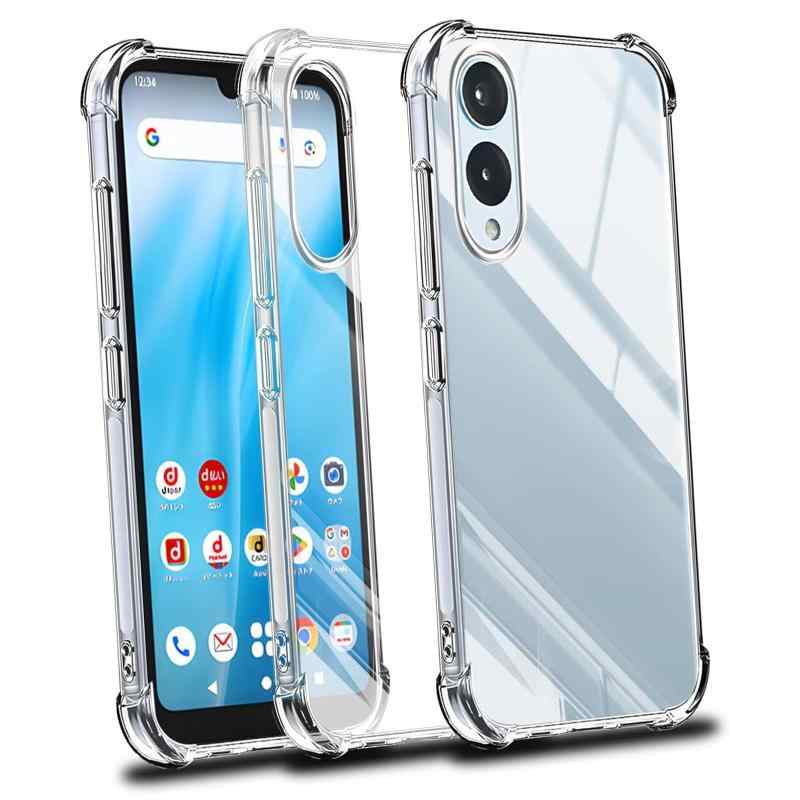 Rakuten - 対応 Arrows We2/F-52E ケース Arrows We2/F-52E クリア ケース あんしんファミリースマホ カバー TPU 保護ケース 取得 四隅强化保護/カメラ保護 ケース