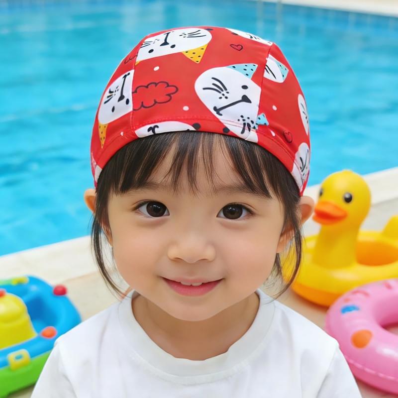 水泳帽 キッズ 子供用 UVカット スイムキャップ
