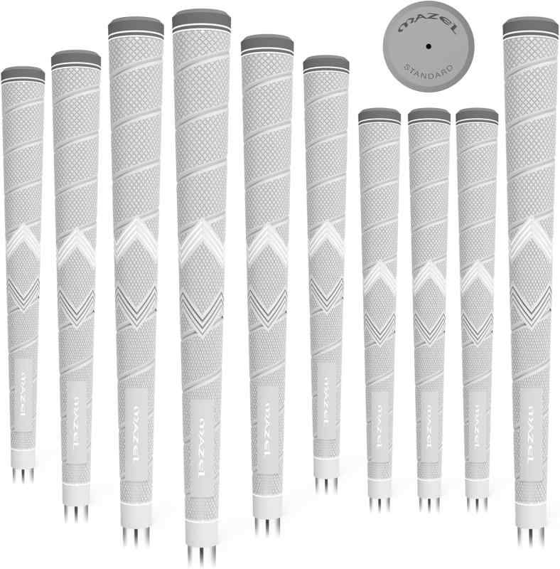 (マゼル) ゴルフグリップ 滑り止めマイクロテクスチャ 手触りが良い ウッド・アイアン・クラブ用 10本セット