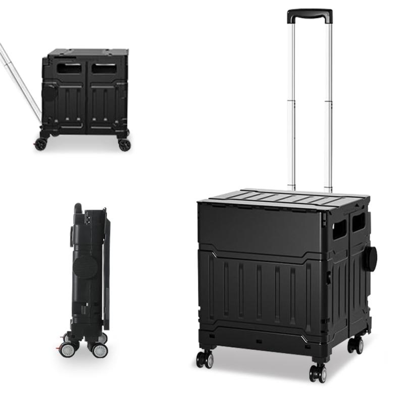 楽天市場】ショッピングカート 折りたたみ（カラーブラック