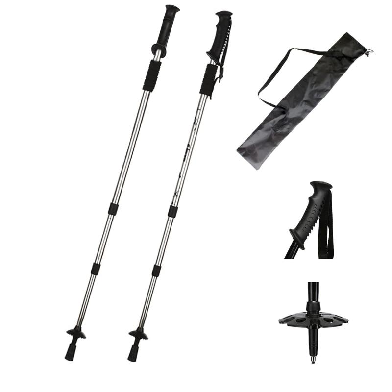 楽天市場】スキーストック 伸縮の通販