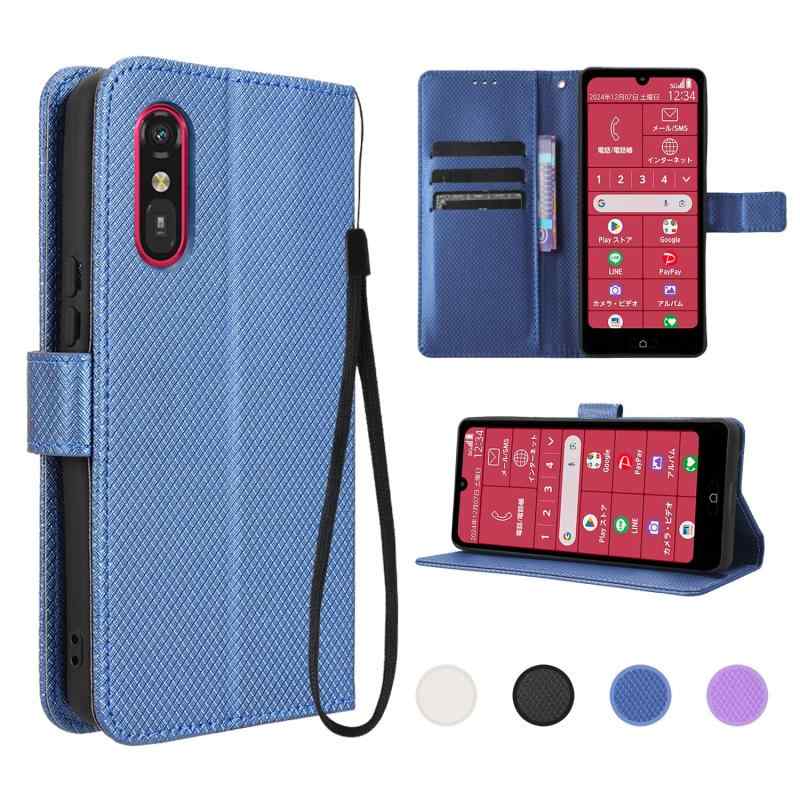 乐天商城 - FCNT らくらくスマートフォン a A401FC/Lite MR01 用 ケースカバー 手帳型 財布型 スマホケース カード収納 スタンド機能 マグネット開閉 耐衝撃 レンズ保護 合皮レザーー + TPUケース 革の質