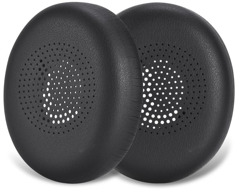 Rakuten - Lukvcoe イヤーパッド イヤークッション for Jabra Evolve2 30 ヘッドセット用交換パッド 柔らかいプロテインレザー 高密度フォーム イヤーカップ 快適耳当て - ブラック