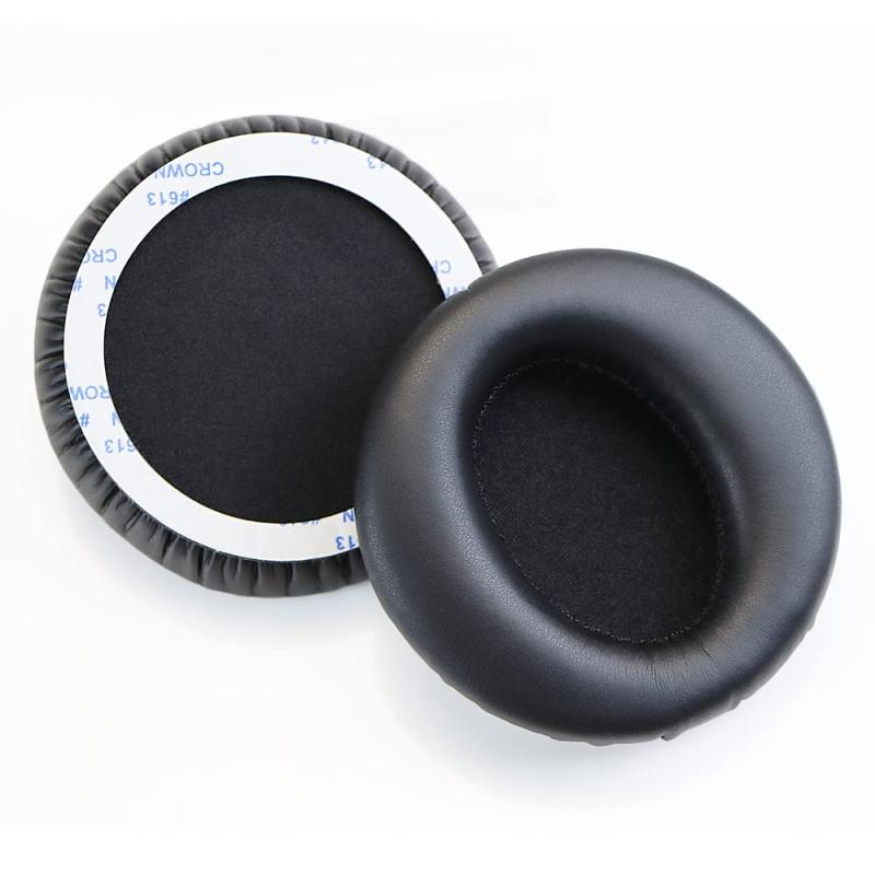 【送料無料】SOULWIT イヤーパッド イヤークッション Cowin (Silensys) E7/E7 Pro 用 ヘッドセット パッド (SE7と互換性なし) ソフトプロテインレザー 高密度フォーム 交換 イヤーカップ 色：ブラック-冷却ジェル