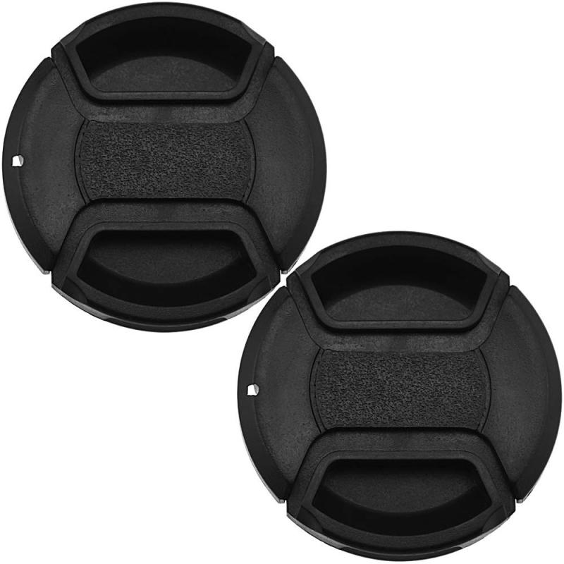 Rakuten - LC-002 レンズキャップ 55mm スプリング式, フィルター径55mmレンズ用 [2本入]