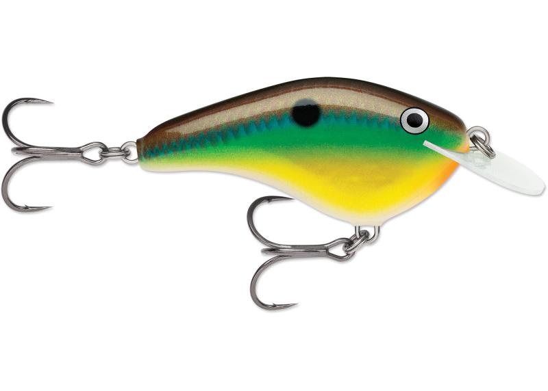 乐天商城 - Rapala OG スリム 6 クランクベイト - 2.75インチ カッパー グリーン シェード
