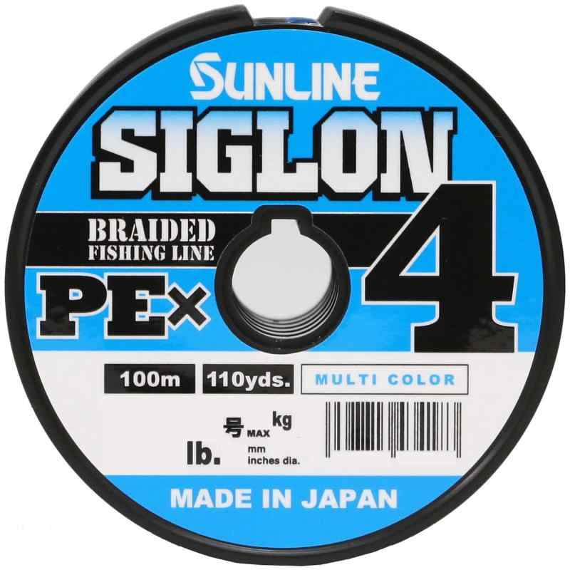 乐天商城 - サンライン(SLINE) シグロン PE x4 マルチカラー 連結タイプ 100m 6連結~12連結 (600m~1200m)