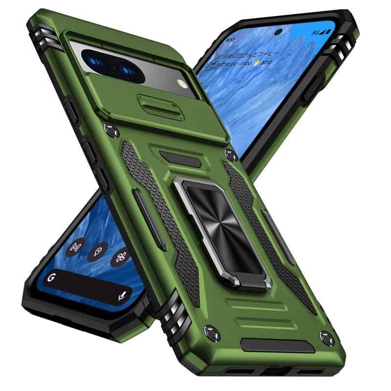乐天商城 - 対応Google Pixel 8a 兼用ケース リング付き 衝撃吸収 耐衝撃 スタンド機能 米軍MIL規格 グーグル ピクセル8A 兼用ケース 全面保護 360°回転 滑り落ちにくい 人気 おしゃれ 携帯カバー WY95-P8A
