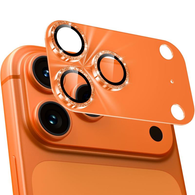 樂天商城 - カメラフィルム iPhone 17/Air/17Pro/17Pro Max 用 キラキラ 全面保護 ピカピカ 黒縁取り 露出オーバー防止