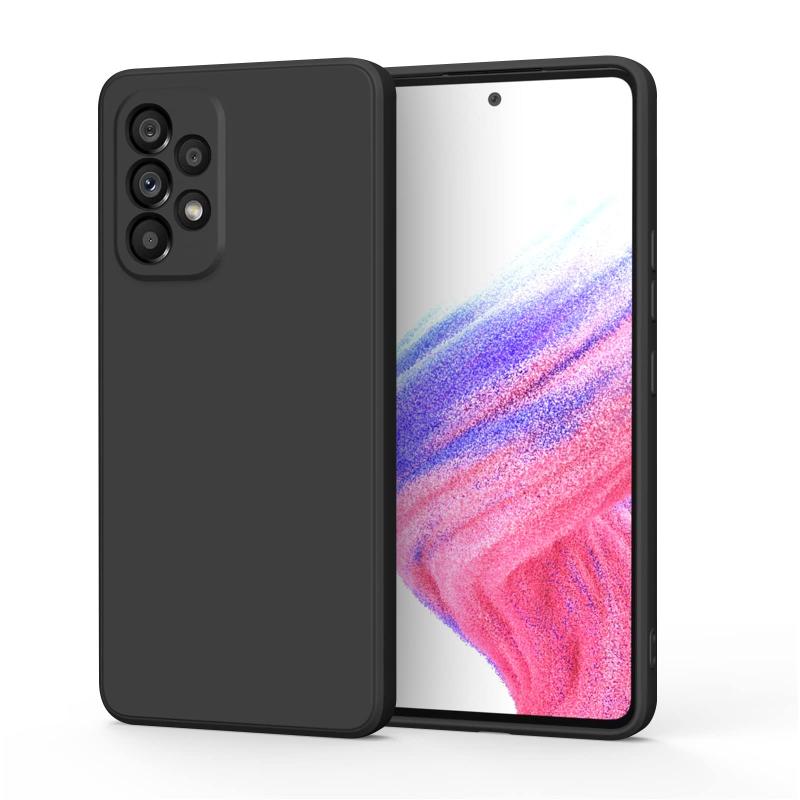 Rakuten - Galaxy A53 5G グーグルピクセル ケース マットブラック 防塵 耐久 米軍MIL規格 柔軟性 シリコン素材 薄型 軽量 レンズ保護 ギャラクシー