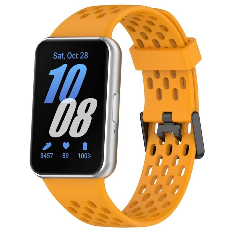乐天商城 - バンド For SamSung Galaxy Fit 3 交換ベルト 替えベルト シリカゲル製 柔らかい おしゃれ 軽量 交換バンド 快適 通気 防水 多孔 耐久性 スポーツ 時計ベルト 調節可能 取付簡単 男女兼用