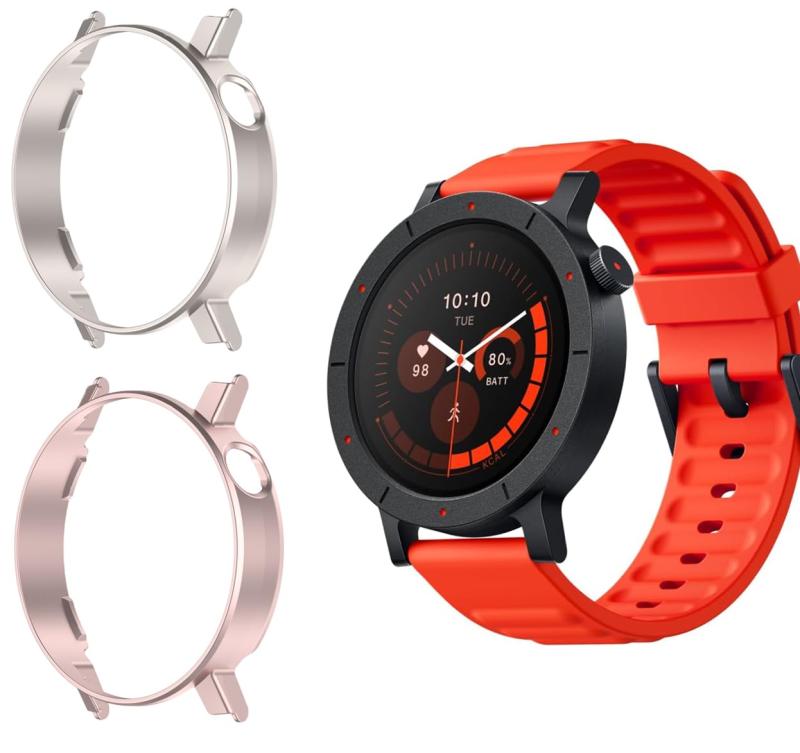 Rakuten - For CMF by Nothing Watch 3 Pro ケース カバーPC素材 防擦り傷 高耐久 装着簡単 衝撃吸収 アクセサリー 対応 CMF by Nothing Watch 3 Pro 保護ケース