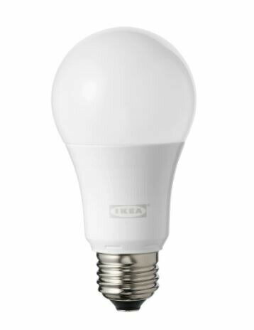 IKEA イケア TRADFRI トロードフリ LED電球 E26 600ルーメン ワイヤレス調光 カラー＆ホワイトスペクトラム 球形 アプリ 遠隔操作 新生活 電球 照明 IoTのサムネイル