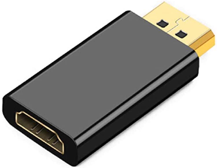 変換アダプタ DP → HDMI PC HDTV 用 1080p 変換 アダプターDisplayPort 液晶モニター プロジェクター ディスプレイポート 画像 音声 転送