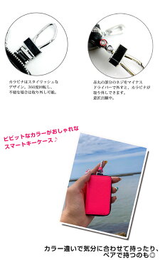 蛍光レザー調 スマートキーケース (全4色) スマートキーカバー トヨタ ホンダ 日産 スズキ ダイハツ マツダ スバル 三菱 キーケース スマートキー かわいい レディース おしゃれ メンズ プリウス プレゼント
