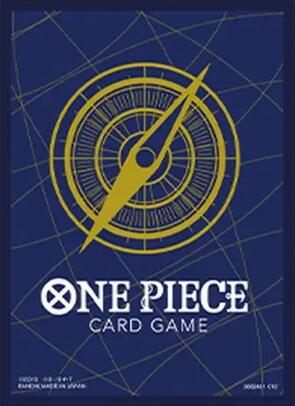 【即納/新品】ONE PIECE カードゲーム オフィシャルカードスリーブ2 スタンダードブルー 1個 ワンピースカードゲーム ワンピ 未開封 ログポース