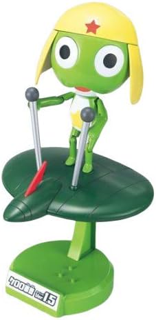 ケロロ軍曹プラモコレクション ケロロ軍曹Ver.1.5+フライングボード 色分け済みプラモデル