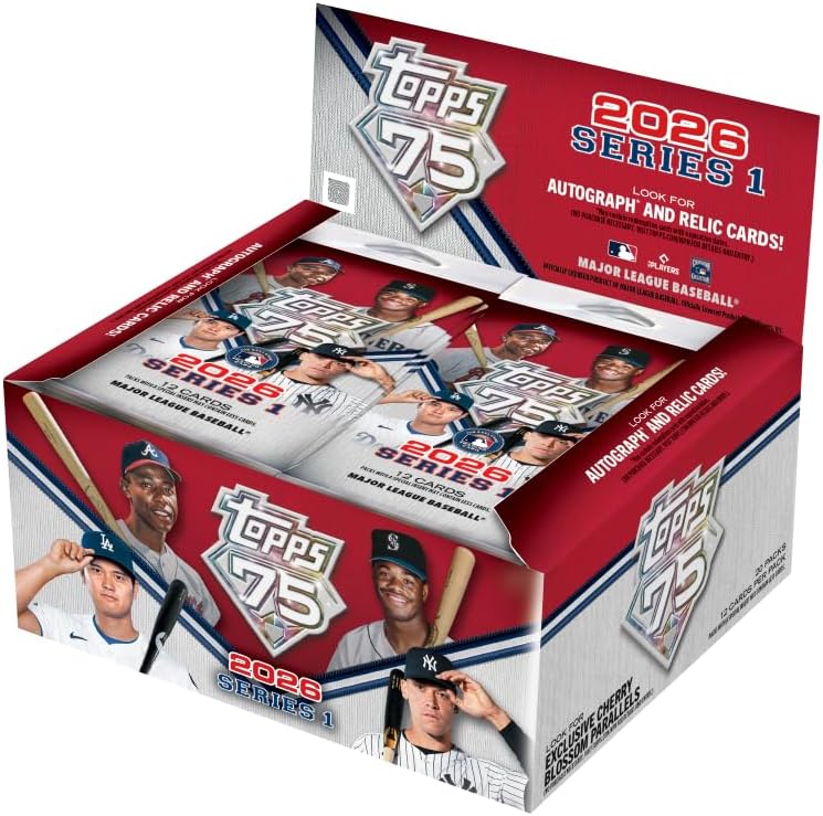 【ボックス】2026 Topps Series 1 Baseball - Japanese Edition 20パック入り（楽天・MULTIPLE SHOP）