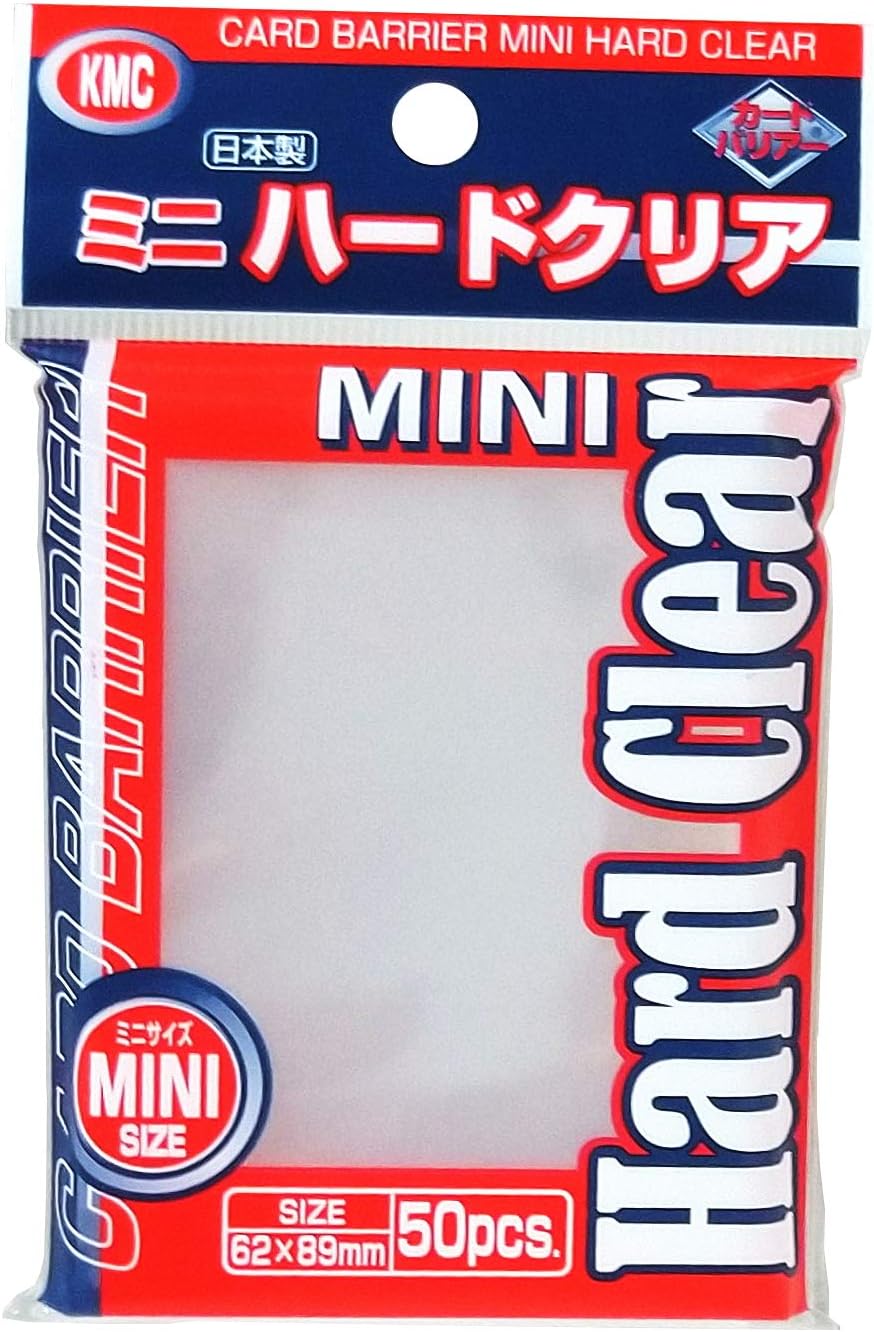 KMC カードバリアー ミニ ハードクリアー スリーブ