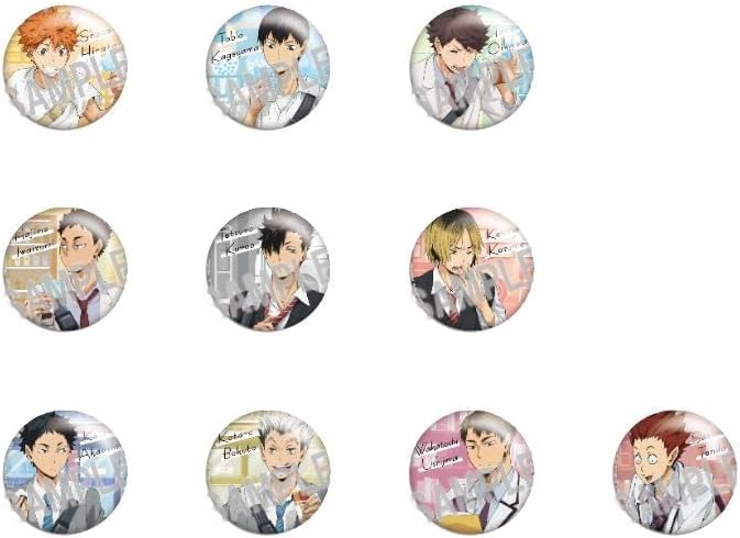 楽天市場】ハイキュー!! カラパレ より道 缶バッジの通販