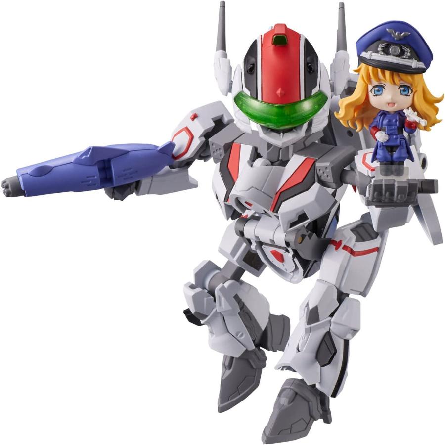 【新品/即納】TINY SESSION マクロスF VF-25F メサイアバルキリー アルト機 with シェリル 約100mm 塗装済み フィギュア