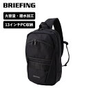 ブリーフィング ボディバッグ メンズ 正規品 ブリーフィング BRIEFING バッグ ボディバッグ ショルダーバッグ MFC COLLECTION エムエフシー スリング WR MFC SLING WR メンズ レディース 13インチPC 収納 A4 撥水 軽量 大容量 通勤 通学 斜め掛け 肩掛け 大きめ ブランド おしゃれ ブラック 黒 BRA231L43