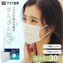 【マラソン限定!最大20%OFFクーポン有】マスク 不織布 マスク習慣 マスクシュウカン さらさら気分 ふつう 30枚 ネコポス 不織布マスク 3層構造 内側コットン 内側 大人用 Mサイズ ノーズフィッター・口元 ワイヤー 個包装 日本マスク工業会会員 ポストイン