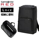 正規品 サムソナイトレッド Samsonite RED バッグ バックパック リュック ビジネスバッグ ネロザック NERO ZAC 2 BACKPACK L メンズ レディース 15.5インチ 軽量 PC収納 通学 通勤 旅行 大容量 ブランド おしゃれ シンプル ブラック 黒 QI6003