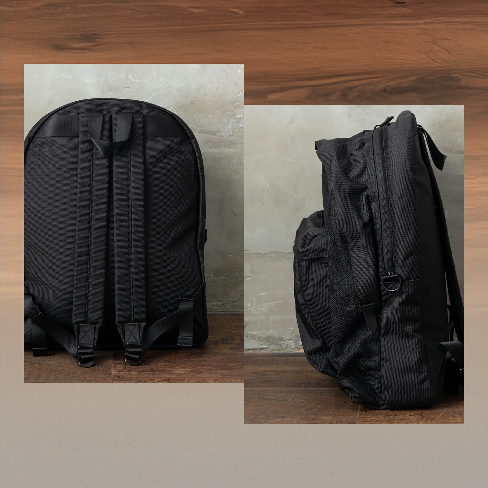正規品 SLOW スロウ バッグ バックパック リュック MESH DAY PACS L メッシュ デイパック L BALLISTIC AIR バリスティックエアー ナイロン Lサイズ メンズ レディース 39L ブランド 大きめ PC収納 大容量 軽量 通勤 通学 ビジネス かわいい おしゃれ ブラック 黒 866S02LS-1