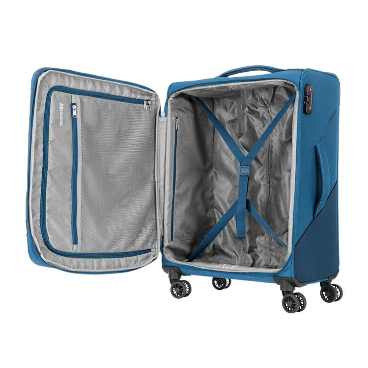 スーツケース Mサイズ アメリカンツーリスター サムソナイト カービー スピナー 66 ソフト 容量拡張 158cm以内 超軽量 キャリーケース キャリーバッグ 旅行 トラベル KIRBY