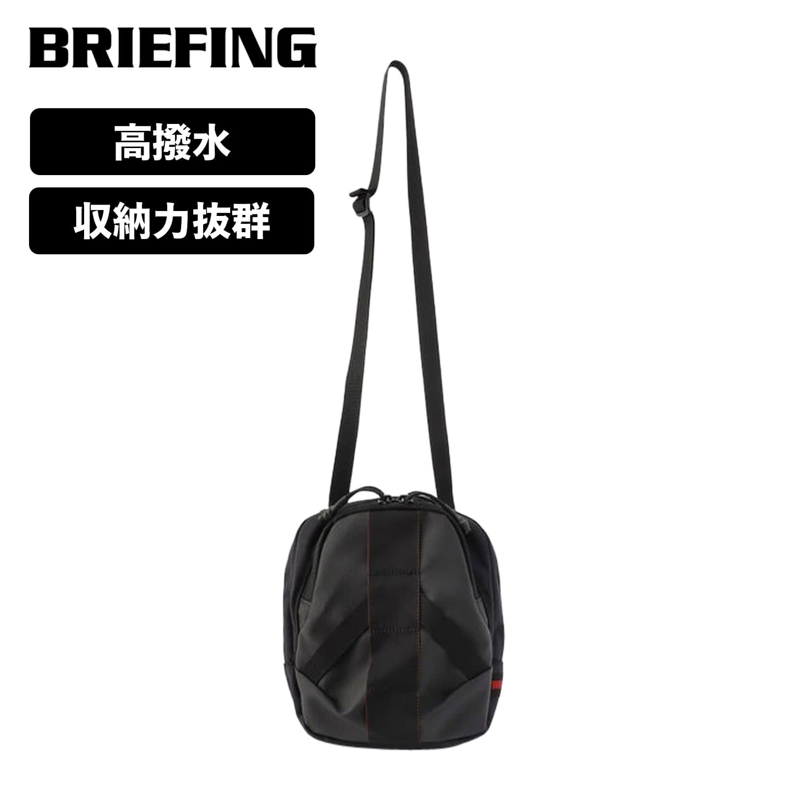 正規品 ブリーフィング BRIEFING ショルダーバッグ ミニショルダー LESIT レジット SQ SHOULDER LE ショルダー メンズ レディース 高撥水 耐水 軽量 斜め掛け 大容量 ブランド ブラック 黒 BRA231L15